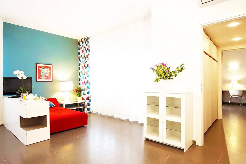 アパートホテル Marbela Apartments & Suites パレルモ